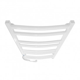 Електричний полотенцесушитель Laris ЗЕБРА АТЛАНТ ЧК8 500х900 Е (підключення зліва) білий  77700098