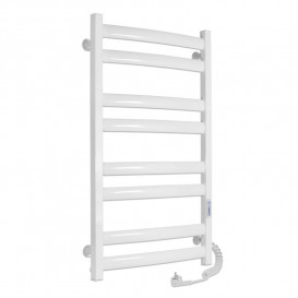 Электрический полотенцесушитель Laris ЗЕБРА АТЛАНТ ЧК8 500Х900 Э (подключение справа) белый 77700099