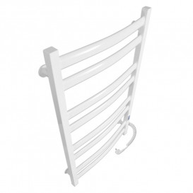 Электрический полотенцесушитель Laris ЗЕБРА АТЛАНТ ЧК8 500Х900 Э (подключение справа) белый 77700099