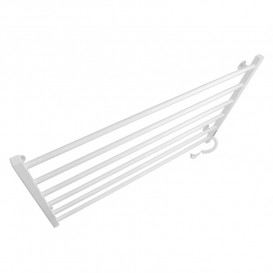 Электрический полотенцесушитель Laris ЗЕБРА ГОРИЗОНТ ЧК6 1000Х600 Э (подключение справа) белый 77700081