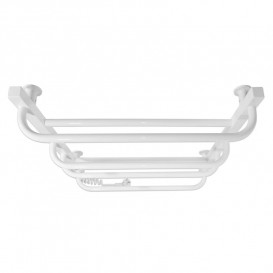 Електричний полотенцесушитель Laris ЗЕБРА КОМФОРТ ЧК6 500х600 Е (підключення зліва) білий 77700092