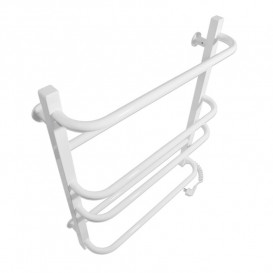 Електричний полотенцесушитель Laris ЗЕБРА КОМФОРТ ЧК6 500х600 Е (підключення праворуч) білий 77700093