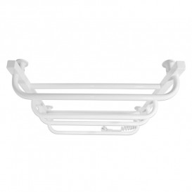 Електричний полотенцесушитель Laris ЗЕБРА КОМФОРТ ЧК6 500х600 Е (підключення праворуч) білий 77700093