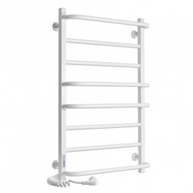 Электрический полотенцесушитель Laris ЗЕБРА КОМФОРТ ЧК8 500Х800 Э (подключение слева) белый 77700094