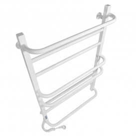 Электрический полотенцесушитель Laris ЗЕБРА КОМФОРТ ЧК8 500Х800 Э (подключение слева) белый 77700094