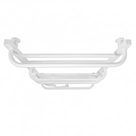 Электрический полотенцесушитель Laris ЗЕБРА КОМФОРТ ЧК8 500Х800 Э (подключение слева) белый 77700094