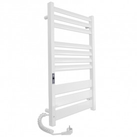 Электрический полотенцесушитель Laris ЗЕБРА ЛАВИНА ЧК10 500Х900 Э (подключение слева) белый 75201087