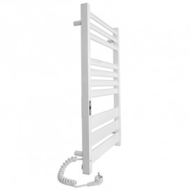 Электрический полотенцесушитель Laris ЗЕБРА ЛАВИНА ЧК10 500Х900 Э (подключение слева) белый 75201087