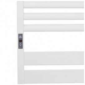 Электрический полотенцесушитель Laris ЗЕБРА ЛАВИНА ЧК10 500Х900 Э (подключение слева) белый 75201087