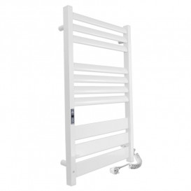 Электрический полотенцесушитель Laris ЗЕБРА ЛАВИНА ЧК10 500Х900 Э (подключение справа) белый 75201088
