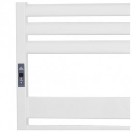 Электрический полотенцесушитель Laris ЗЕБРА ЛАВИНА ЧК13 500Х1200 Э (подключение слева) белый 75201089