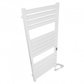 Електричний полотенцесушитель Laris ЗЕБРА ЛАВИНА ЧК13 500х1200 Е (підключення праворуч) білий 75201090