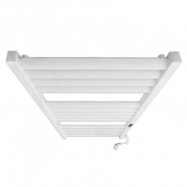 Електричний полотенцесушитель Laris ЗЕБРА ЛАВИНА ЧК13 500х1200 Е (підключення праворуч) білий 75201090