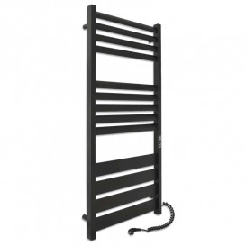Электрический полотенцесушитель Laris ЗЕБРА ЛАВИНА ЧКЧ13 500Х1200 Э (подключение справа) черный 75201094