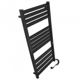 Электрический полотенцесушитель Laris ЗЕБРА ЛАВИНА ЧКЧ13 500Х1200 Э (подключение справа) черный 75201094