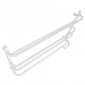 Электрический полотенцесушитель Laris ЗЕБРА ПРАКТИК ЧК6 1000 Х 600 Э (подключение справа) белый 77700083