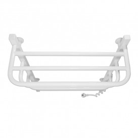 Электрический полотенцесушитель Laris ЗЕБРА СТАНДАРТ ЧК5 500Х660 Э (подключение справа) белый 77700076