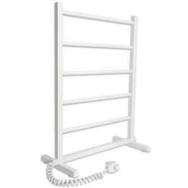 Электрический полотенцесушитель Laris ЗЕБРА ФЕЛИЧИЯ ЧК6 500Х700 Э (подключение универсальное) белый 77700077