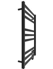 Электрический полотенцесушитель Mario Чикаго-I 800x500/80 TR К черный мат 4820111357475