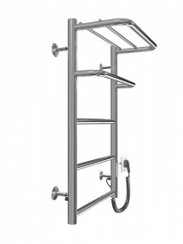 Електричний полотенцесушитель MARIO Hotel-І 650х430/240 TR K полірована сталь 4820111356652