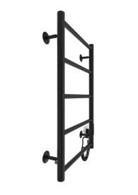 Электрический полотенцесушитель Mario Классик F HP -I 650x430 TR K черный мат 4820111357598