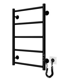 Электрический полотенцесушитель Mario Классик F HP -I 650x430 TR K черный мат 4820111357598