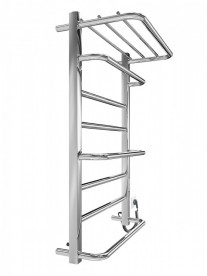 Электрический полотенцесушитель MARIO Люксор-I 800x500/290 TR K полированная сталь 4820111356874