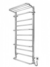 Электрический полотенцесушитель MARIO Люксор-I 1100x500/290 TR K полированная сталь 4820111356881