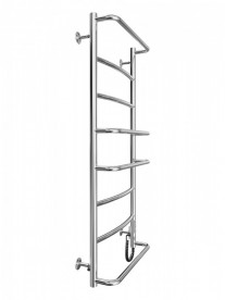 Электрический полотенцесушитель MARIO Люкс HP-I 1090х530/150 TR K полированная сталь 4820111356584