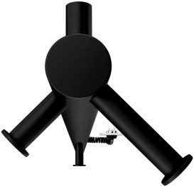 Электрический полотенцесушитель Mario Рей-І 1500x30/130 TR черный мат 4820258982936