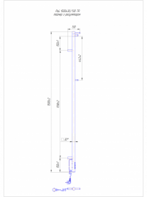 Электрический полотенцесушитель MARIO Рей Кубо-І 1500x30/130 TR К полированная сталь 4820111356805