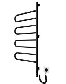 Электрический полотенцесушитель Mario Тристар-I 1000х445 TR таймер-регулятор черный мат 4820258980598