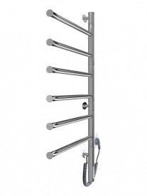 Электрический полотенцесушитель Mario Веер-I TR 800х445/55 поворотный 4820111355617