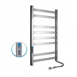 Рушникосушарка електрична Navin Авангард 480х800 права Digital з таймером нержавіюча сталь сатин 10-328052-4880