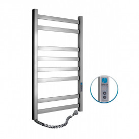 Рушникосушарка електрична Navin Авангард 480х800 лівий Digital з таймером нержавіюча сталь сатин 10-328152-4880