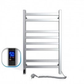 Электрический полотенцесушитель NAVIN Авангард 480х800 Sensor подключение справа матовый сатин 10-328053-4880