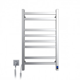Электрический полотенцесушитель NAVIN Авангард 480х800 Sensor подключение слева матовый сатин 10-328153-4880