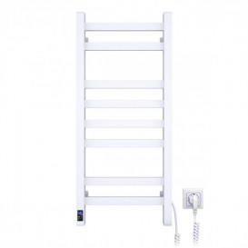 Электрический полотенцесушитель NAVIN Авангард 360х800 Sensor подключение справа таймер белый 12-028053-3680