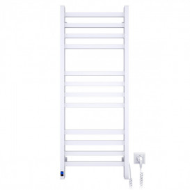 Электрический полотенцесушитель NAVIN Авангард 480х1200 Sensor подключение справа таймер белый 12-028053-4812