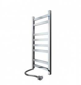 Электрический полотенцесушитель Navin Авангард левый 360х800 digital таймер нержавеющая сталь 10-028152-3680