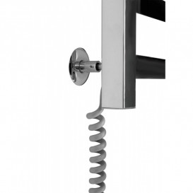 Электрический полотенцесушитель Navin Авангард левый 480х800 digital таймер нержавеющая сталь 10-028152-4880