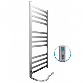 Электрический полотенцесушитель Navin Авангард левый 480х1200 digital таймер нержавеющая сталь 10-028152-4812