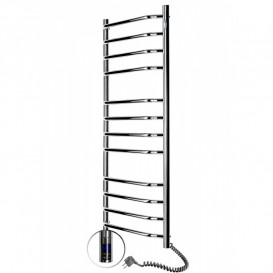Электрический полотенцесушитель Navin Блюз 480х1200 правый сенсор с таймером нержавеющая сталь хром 10-006033-4812