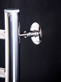 Електричний полотенцесушитель Navin Блюз лівий 480х1200 з терморегулятором нержавіюча сталь 10-006121-4812