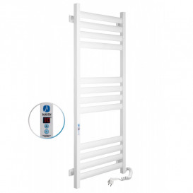 Электрический полотенцесушитель Navin Ellipse 500х1200 Digital правый окрашенная сталь белый бархат 12-845052-5012