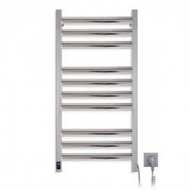 Электрический полотенцесушитель NAVIN Ellipse 500х1000 Sensor подключение справа хром10-045053-5010