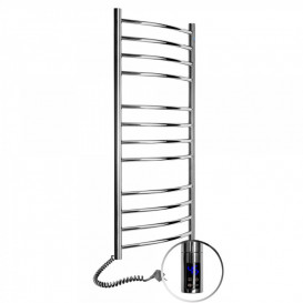 Рушникосушарка електрична Navin Камелія 480х1200 ліва сенсор з таймером нержавіюча сталь хром 10-007133-4812