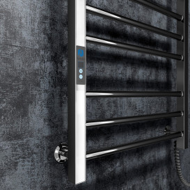 Электрический полотенцесушитель Navin Классик Квадро 500х800 Digital правый нержавеющая сталь хром 10-016052-5080