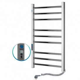 Электрический полотенцесушитель Navin Классик Квадро 500х800 Digital правый нержавеющая сталь хром 10-016052-5080