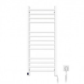 Електрична сушка для рушників NAVIN Класик Квадро 500х1200 Sensor підключення праворуч таймер білий 12-116053-5012